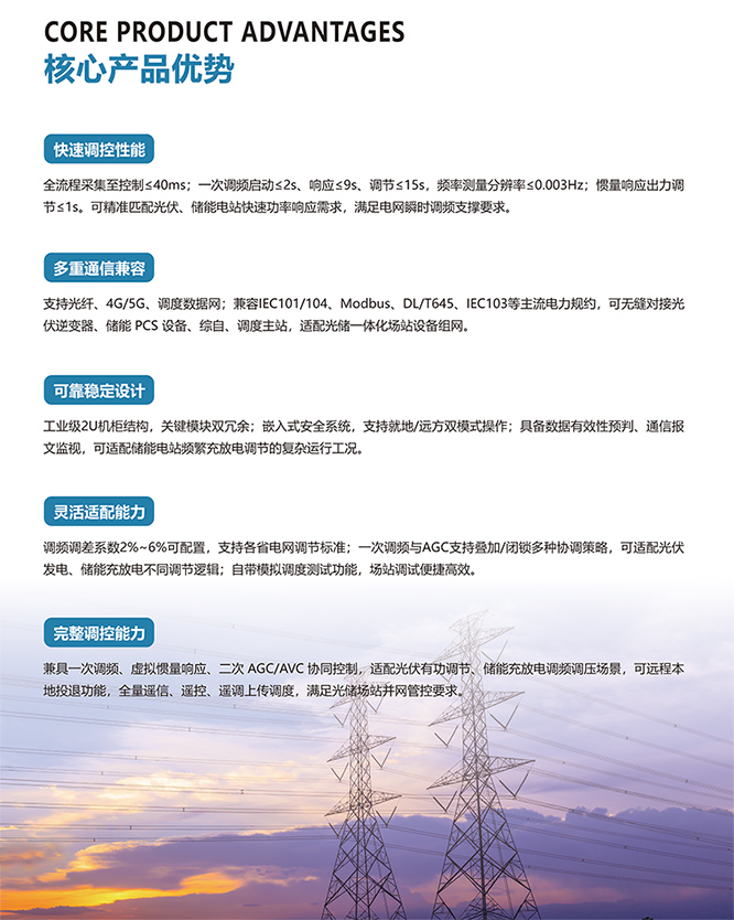 MPW-TFC-7000一次调频协控融合终端